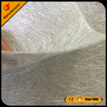 Aislamiento fibra de vidrio troceado filamento E-Glass mat 450g por metro cuadrado